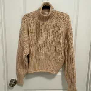 H&M ribbed chunky turtle neck
